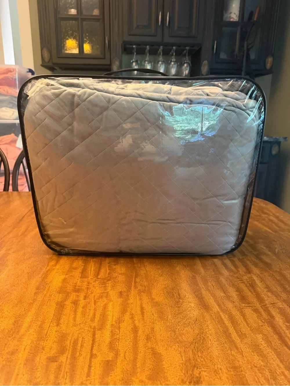 BLOOMINGDALE’s  My Weighted Blanket Grey 15 lbs 48x72 Twin